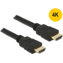 DELOCK kábel HDMI male/male összekötő 4K, 0.5m ZZZ DL84751