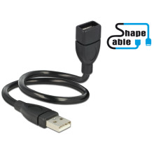 Delock KAB Delock 83498 USB2.0 apa  A anya ShapeCable - 0,35m