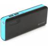 PLATINET Power Bank hordozhat&oacute; t&ouml;ltő 8000mAh + micro USB K&aacute;bel + zsebl&aacute;mpa fekete/k&eacute;k