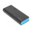 PLATINET Power Bank hordozhat&oacute; t&ouml;ltő 8000mAh + micro USB K&aacute;bel + zsebl&aacute;mpa fekete/k&eacute;k
