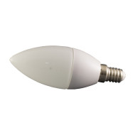 OPTONICA LED Gyertya izzó-E14, 6W, hideg fehér fény, 480 Lm, 6500K