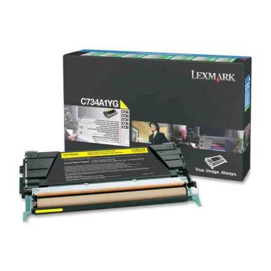 LEXMARK C734A1YG yellow 6000oldal C734/C736