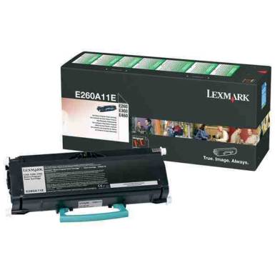 LEXMARK E260A11E BK 3,5K E26x/E36x/460 LEXMARK E260A11E BK 3,5K E26x/E36x/460