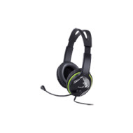 Genius HS-400A headset - Fekete / Zöld