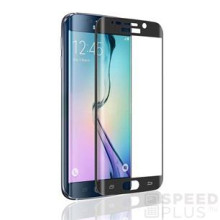 Utángyártott Samsung G925 Galaxy S6 Edge tempered glass üvegfólia (teljes kijelzős-hajlított), fekete 