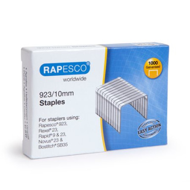 RAPESCO Tűzőkapocs, 923/10, erős, RAPESCO