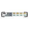 Elosztó KVM 4PC USB ATEN +kábel Dual-View CS1744