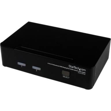 STARTECH 2 PORT DISPLAYPORT KVM SWITCH STARTECH 2 PORT DISPLAYPORT KVM SWITCH