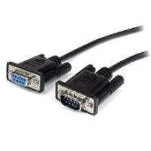 STARTECH - USB3 BASED 2M BLACK DB9 SERIAL CABLE M/F