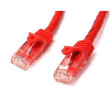 STARTECH - USB3 BASED 5M RED CAT6 PATCH CABLE