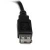 STARTECH - USB3 BASED 6IN USB EXT ADAPTER CABLE M/F