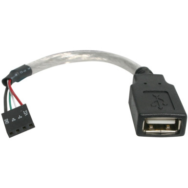 STARTECH - USB3 BASED 6IN USB MOTHERBOARD CABLE F/F