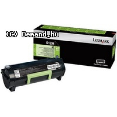 Lexmark 51F2H00 (512H) toner, 5K (Eredeti)  MS312/412 51F2H00