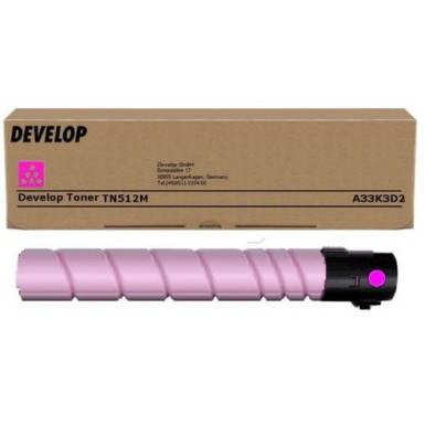 Develop ineo+454/+554 Toner Magenta TN512 /Eredeti/ A33K3D2