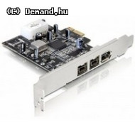 Firewire 1394a PCIE Delock Kártya 2p+1p 1394A/B