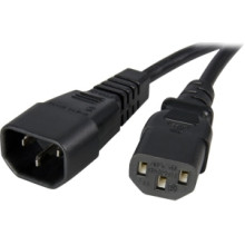 STARTECH - USB3 BASED 1M C14 TO C13 POWER CORD