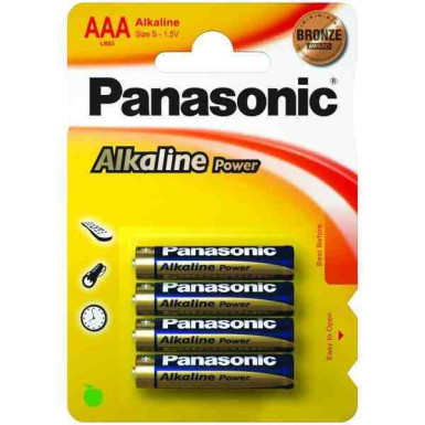 LR03 Foto Panasonic AAA 1,5V 4db