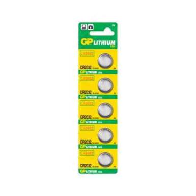 GP CR 2032 5db/csomag Lithium gombelem GP CR 2032 5db/csomag Lithium gombelem