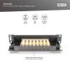 ASSMANN - NETWORK DIGITUS CAT 6  PATCH PANEL
