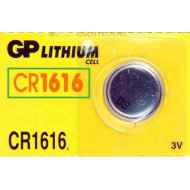 GP CR1616 1db-os 3V 16x1.6mm Lithium gombelem