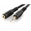 Gembird Cablexpert audio kábel Jack 3.5mm Male -- Jack 3.5mm Female GOLD 5m /CCA-421S-5M/