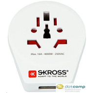 Skross SKR-WORLDTOEUUSB (World To EU) földelt USB csatlakozó