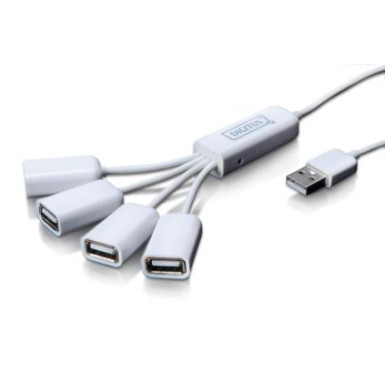Digitus Slim Spider USB Hub, 4-portos DA-70216