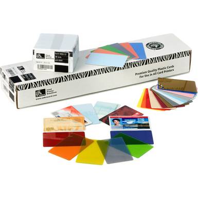 ZEBRA - CARDS SPECIALITY 500PK 30MIL BLANK PVC CARDS ZEBRA - CARDS SPECIALITY 500PK 30MIL BLANK PVC CARDS