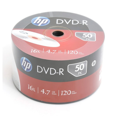 HP DVD-R 4,7Gb  50db/csomag 16x