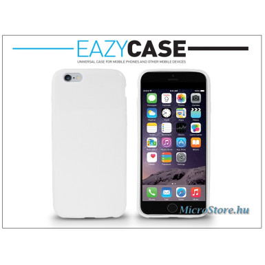 Eazy Case Apple iPhone 6 szilikon hátlap - fehér DZ-412