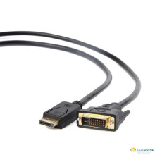 Gembird Cablexpert Display port male -- DVI-D male kábel 1.8 m /CC-DPM-DVIM-6/