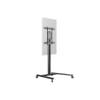 Multibrackets gurulós public padló állvány 180 Single LCD/PLAZMA/LED univerzális konzol, 24-63", fekete színű 7350073730643