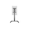 Multibrackets gurulós public padló állvány 180 Single LCD/PLAZMA/LED univerzális konzol, 24-63", fekete színű 7350073730643