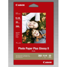 CANON Fotópapír PP-201S 13x18 Plus GLOSSY II. 275g / 20db