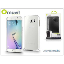 Muvit Samsung SM-G928 Galaxy S6 Edge+  hátlap - Muvit Clear Back - clear I-MUCRY0049