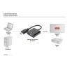 Digitus HDMI A - VGA átalakító DA-70461