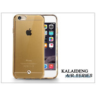 Kalaideng Apple iPhone 6 Plus szilikon hátlap üveg képernyővédó fóliával - Kalaideng Air Series - gold KD-0381