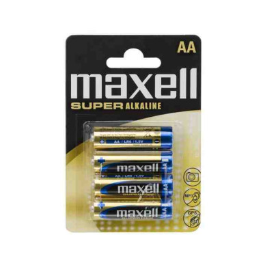 MAXELL  alkáli ceruza elem (AA)  4db/csomag