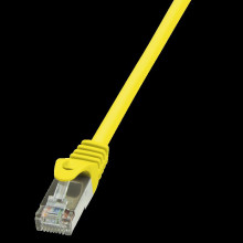 LOGILINK CAT5E F/UTP PATCH CABLE AWG26 YELLOW 2,00M CP1057S