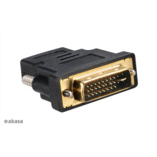 Akasa DVI-I - HDMI adapter - AK-CBHD03-BK