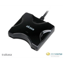 Akasa - kártyaolvasó - USB2.0 1portos - Fekete - AK-CR-03BKV2