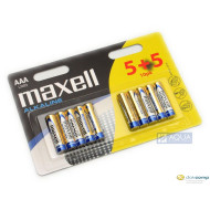 Maxell Alkáli AAA ceruza elem (10db / csomag) /LR03/