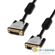 Assmann DVI-D Dual link összekötő kábel 2m /AK-320101-020-S/