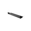 ROLINE Cat.6 19" Keystone Patch Panel, 24 Ports, UTP black 26.11.0357-5