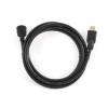 Gembird Cablexpert Monitor adatkábel HDMI male-male 1.8m 90 fok aranyozott csatlakozó /CC-HDMI490-6/