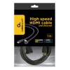 Gembird Cablexpert Monitor adatkábel HDMI male-male 1.8m 90 fok aranyozott csatlakozó /CC-HDMI490-6/