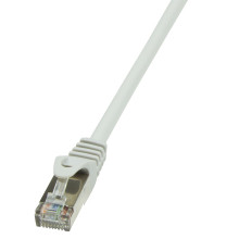 LogiLink CP1092S F/UTP Cat5e patch kábel - Szürke -  10m