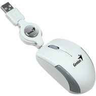 Genius Micro Traveler V2 White Optikai,USB,White,1200DPI