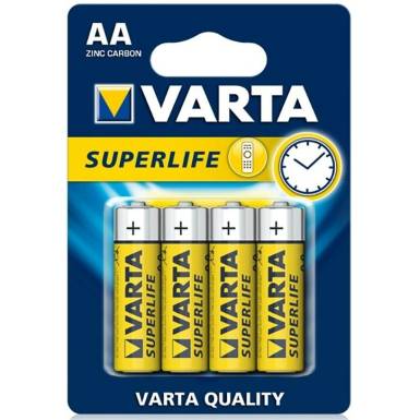 VARTA Superlife AA féltartós ceruza 4db LR6 elem VAR-2006-4 VARTA Superlife AA féltartós ceruza 4db LR6 elem VAR-2006-4