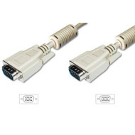 Assmann VGA kábel D-Sub (Male) - D-Sub (Male) összekötő 10m /AK-310103-100-E/